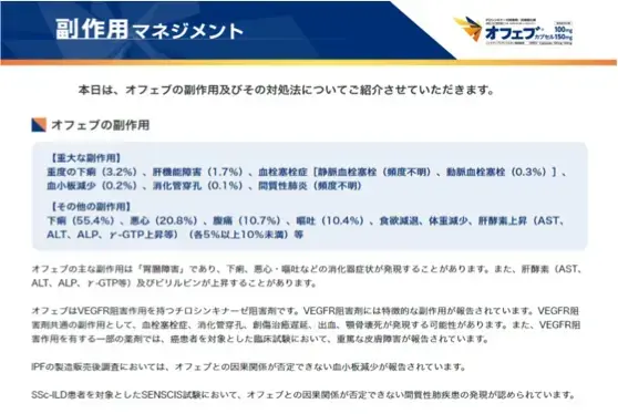 副作用マネジメント